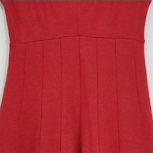 Anthropologie MAEVE Cherry Red Knit Dress XS - Picture 5 of 9